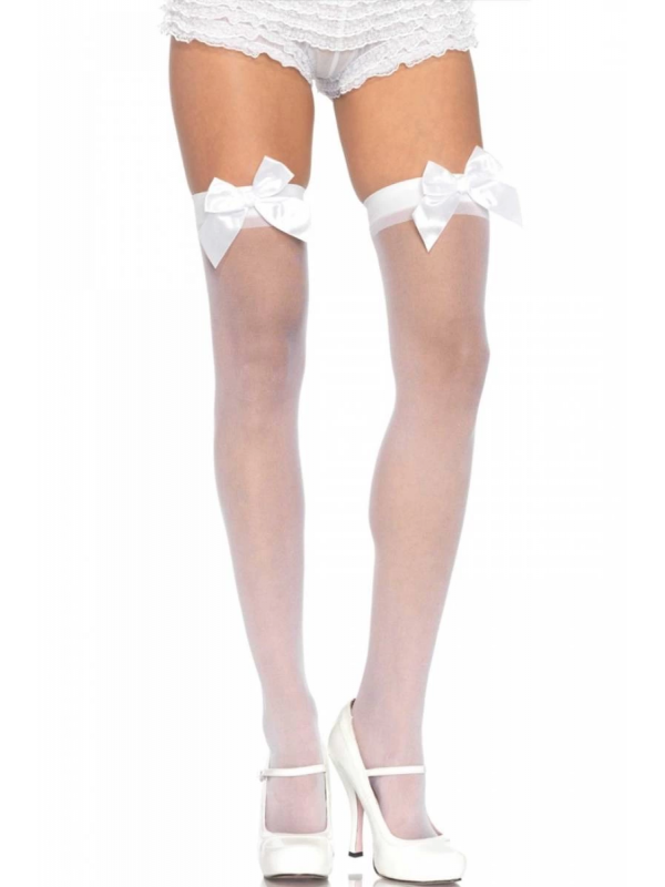 Beyaz Fiyonklu Beyaz Jartiyer Çorabı TM1212… Beyaz Fiyonklu Beyaz Jartiyer Çorabı TM1212…