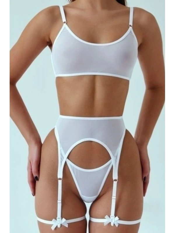 Beyaz Jartiyer Takım&hellip;