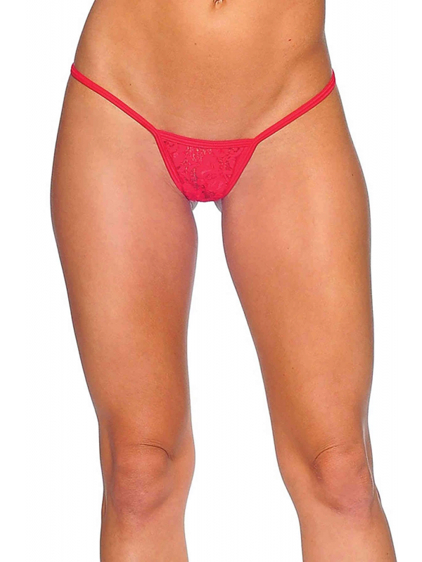 Kırmızı Dantelli Tanga TM1166&hellip;