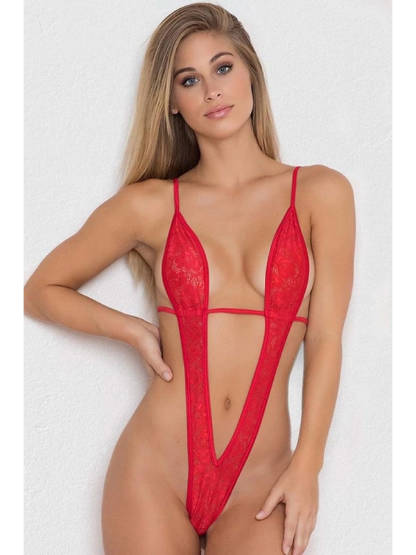 Kırmızı Seksi Fantezi Babydoll TM8130&hellip;