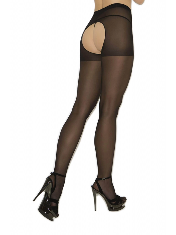 Siyah Özel Bölgesi Açık Fantazi Külotlu Çorap TM1078&hellip;