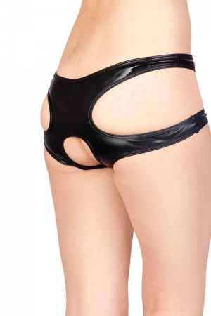Siyah Özel Bölgesi Açık Seksi Külot TM1172...