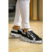 KB-02  Kuback Bağcıklı Crocodile Siyah Gazete Günlük Erkek Ayakkabı