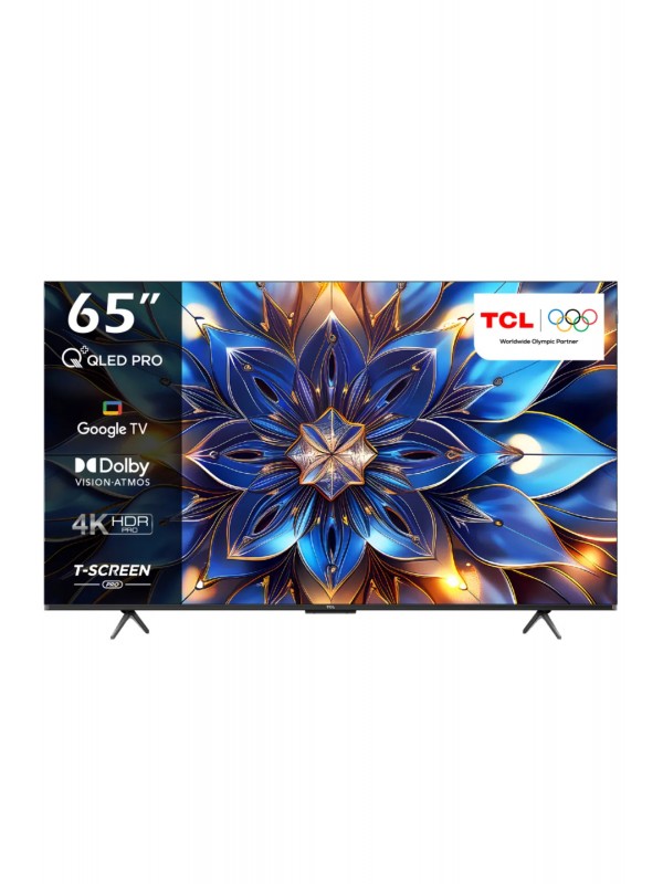 TCL 65T7B 65" 165 Ekran Uydu Alıcılı 4K Ultra HD Smart Google QLED Pro TV