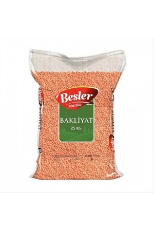 Besler Mutfak Kırmızı Mercimek 25 kg…