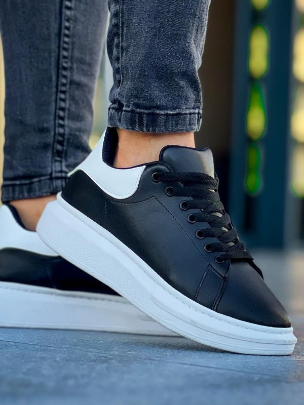 Luis a Costa LC101 Siyah Arka Beyaz BT Bağcıklı Erkek Ayakkabı…