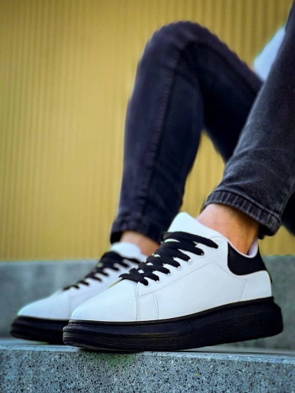 Luis a Costa LC101 Beyaz Arka Siyah ST Bağcıklı Erkek Ayakkabı…