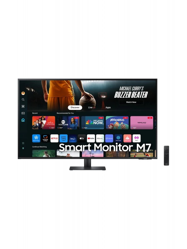Samsung 43" 4Ms (GTG) 60Hz (USB-C,HDMI,USB-A) M7 M70D HDR10 VA Panel …