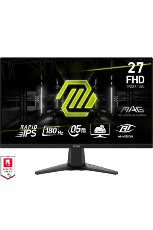 MSI MAG 275F 27" 180Hz 0,5ms Rapid IPS Adaptive-Sync Full HD…