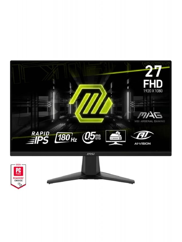 MSI MAG 275F 27" 180Hz 0,5ms Rapid IPS Adaptive-Sync Full HD Gaming (…