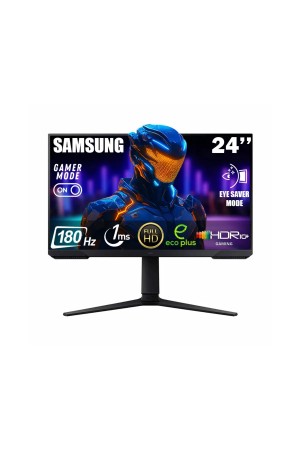 Samsung 24” Odyssey G3 LS24DG302EUXUF 1ms 180hz VA HDMI,Display…