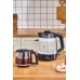 Karaca Glass Tea XL 2 in 1 Cam Çay Makinesi Shiny Black