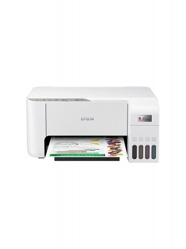 Epson Ecotank L3256 Renkli Yazıcı Baskı-tarama-kopya (USB,WİFİ) Mürekkep Seti C11cj67411