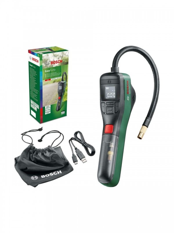 Bosch EasyPump Akülü Hava Kompresörü…