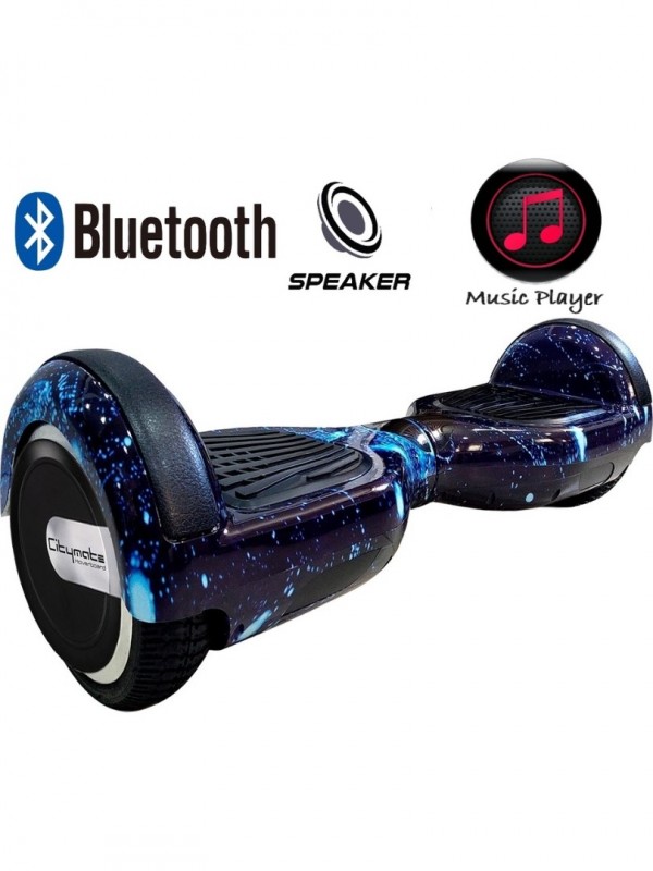 Citymate Elektrikli Kaykay Hoverboard Bluetooth Hoparlörlü 6.5 Inch Akı…