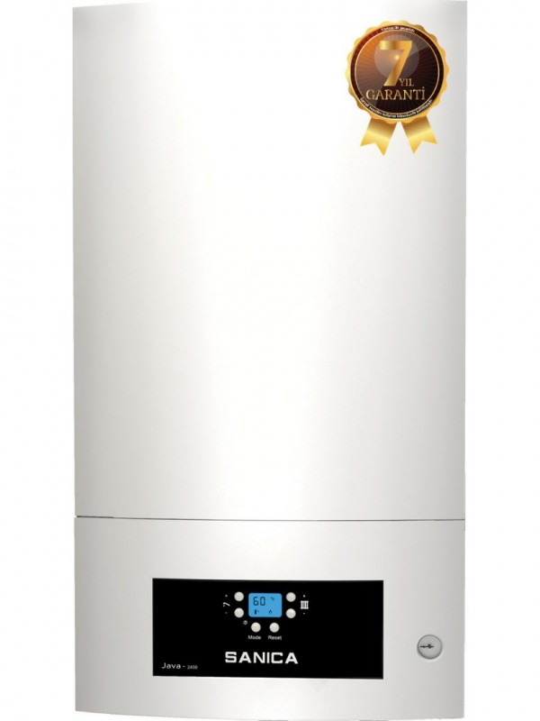 Sanica Java Yoğuşmalı Kombi 24 KW Baca Dahil…