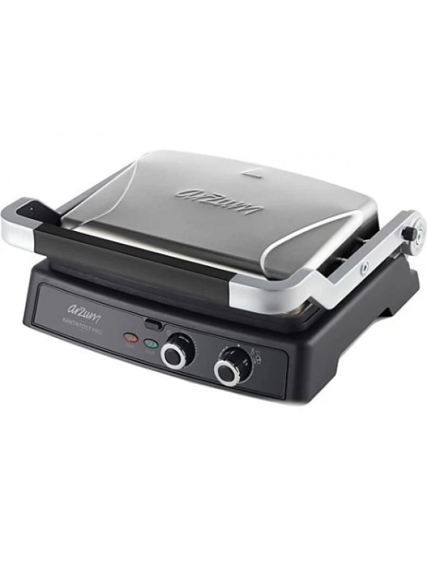 ARZUM AR2044-INX Kantintost Pro Izgara ve Tost Makinesi Inox