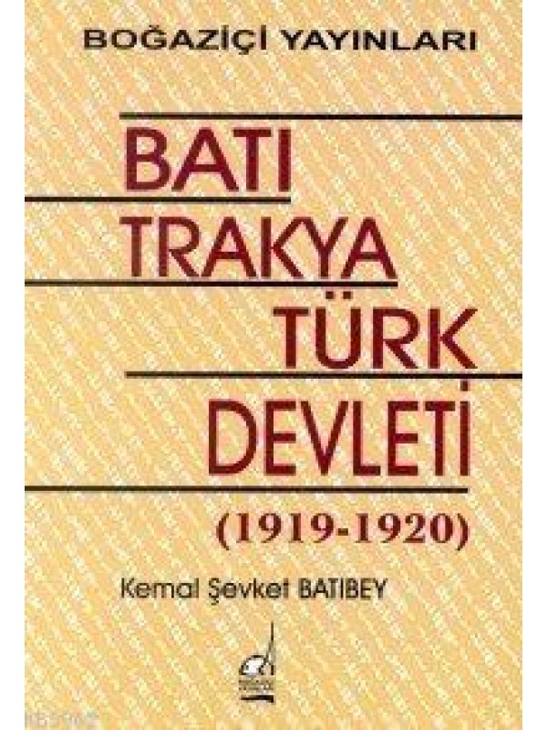 Batı Trakya Türk Devleti (1919-1920)…