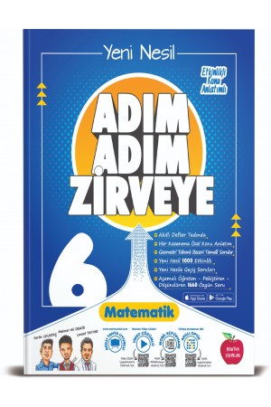 NEWTON YAYINLARI 6. SINIF ADIM ADIM ZİRVEYE MATEMATİK…