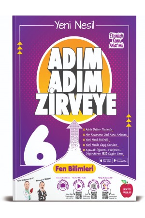 NEWTON YAYINLARI 6.SINIF ADIM ADIM ZİRVEYE FEN BİLİMLERİ…
