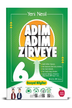 NEWTON YAYINLARI 6.SINIF ADIM ADIM ZİRVEYE SOSYAL BİLGİLER…