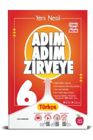 NEWTON YAYINLARI 6.SINIF ADIM ADIM ZİRVEYE TÜRKÇE…