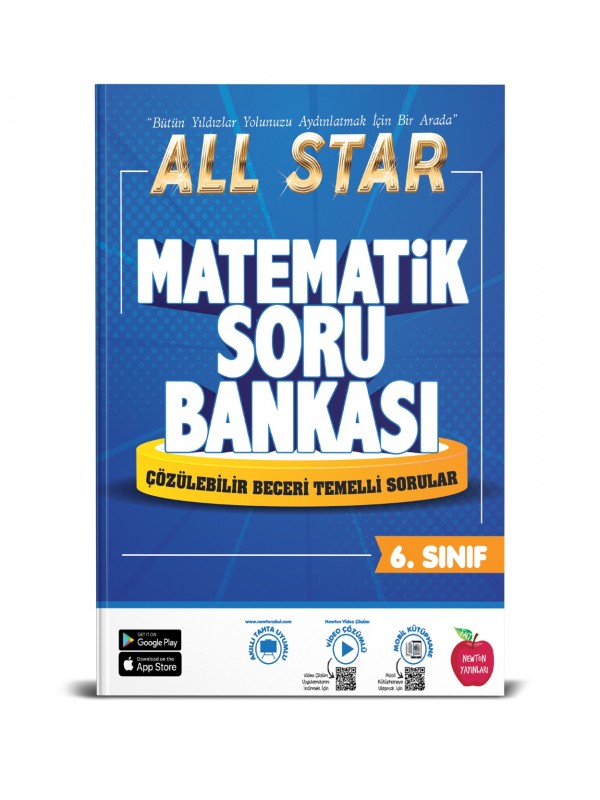 NEWTON YAYINLARI 6.SINIF ALL STAR MATEMATİK SORU BANKASI…