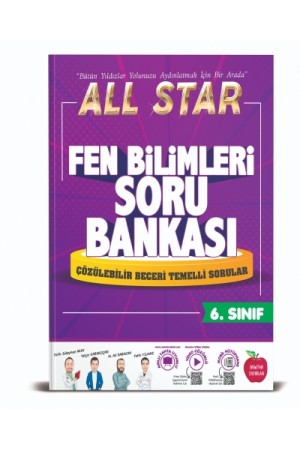 NEWTON YAYINLARI 6.SINIF ALL STAR FEN BİLİMLERİ SORU BANKASI…