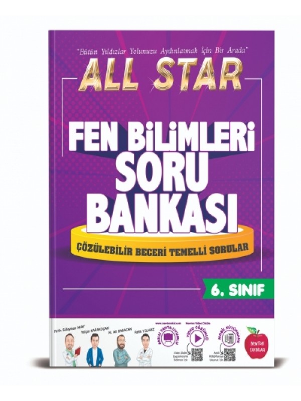 NEWTON YAYINLARI 6.SINIF ALL STAR FEN BİLİMLERİ SORU BANKASI…
