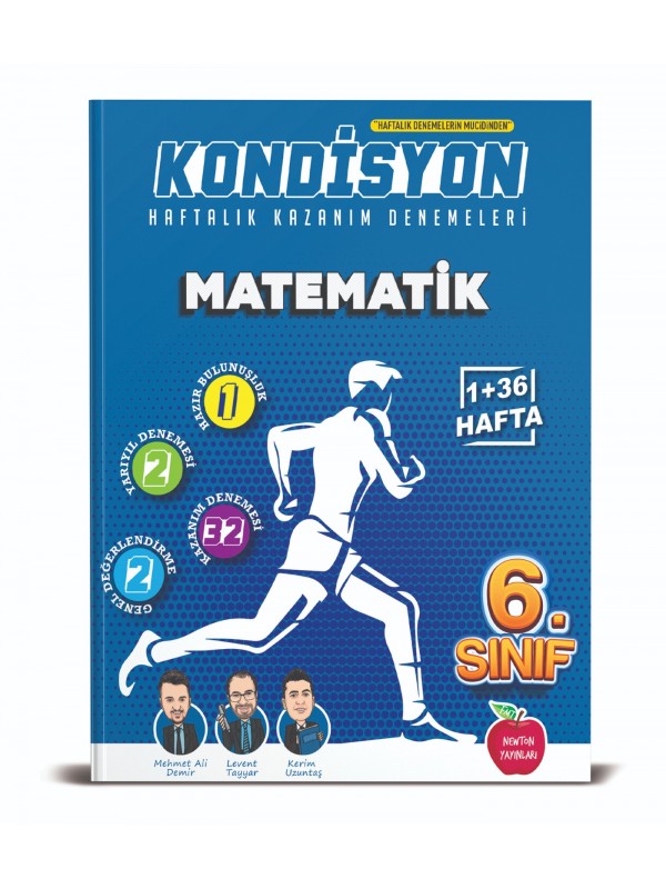 NEWTON YAYINLARI 6.SINIF KONDİSYON + MATEMATİK DENEMESİ 37  HAFTA…