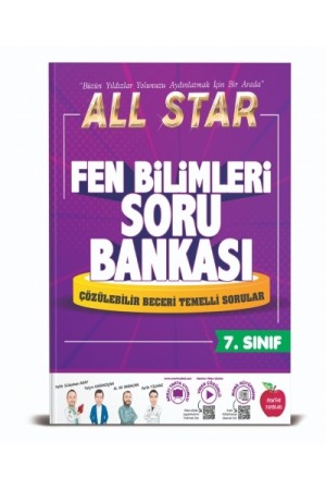 NEWTON YAYINLARI 7.SINIF ALL STAR FEN BİLİMLERİ SORU BANKASI…