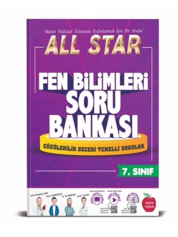 NEWTON YAYINLARI 7.SINIF ALL STAR FEN BİLİMLERİ SORU BANKASI…