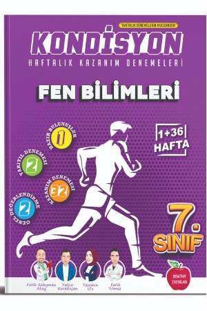 NEWTON YAYINLARI 7.SINIF KONDİSYON +FEN BİLİMLERİ DENEMESİ 37  HA…