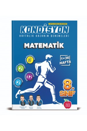NEWTON YAYINLARI 8.SINIF KONDİSYON + MATEMATİK DENEMESİ 37  HAFTA…