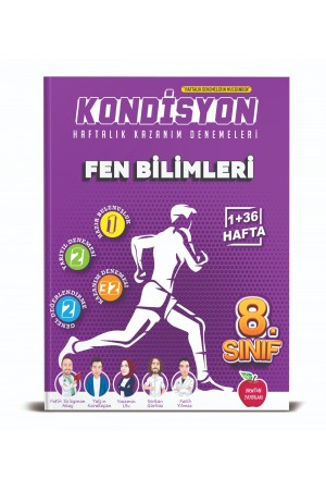 NEWTON YAYINLARI 8.SINIF KONDİSYON + FEN BİLİMLERİ DENEMESİ 37 HA…