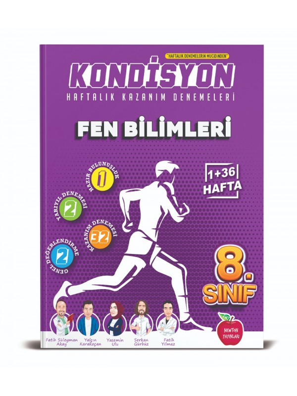NEWTON YAYINLARI 8.SINIF KONDİSYON + FEN BİLİMLERİ DENEMESİ 37 HAFTA…