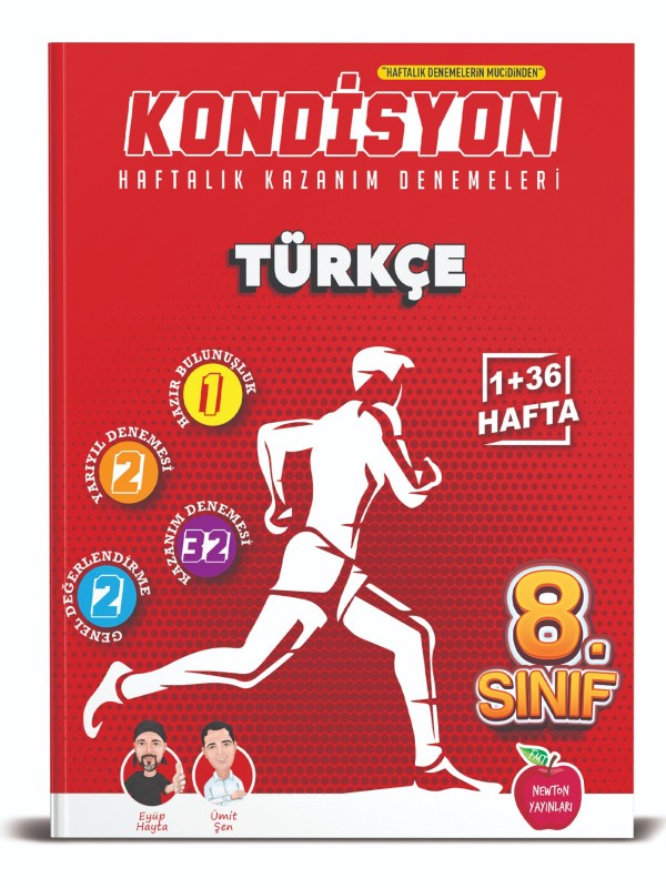 NEWTON YAYINLARI 8.SINIF KONDİSYON + TÜRKÇE  DENEME 37  HAFTA…