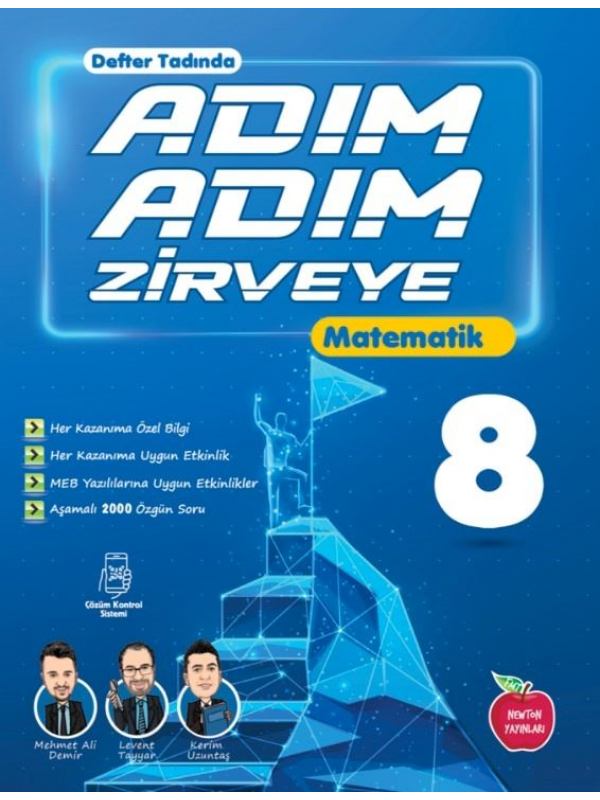 NEWTON YAYINLARI 8.SINIF ADIM ADIM ETKİNLİKLİ KONU ANLATIMLI  SORU BANK…