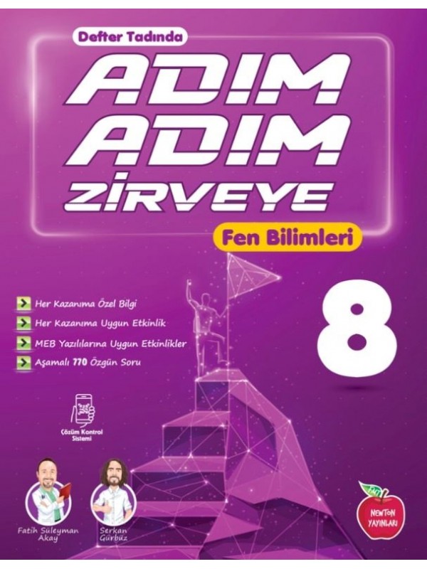 NEWTON YAYINLARI 8.SINIF ADIM ADIM ETKİNLİKLİ KONU ANLATIMLI  SORU BANK…