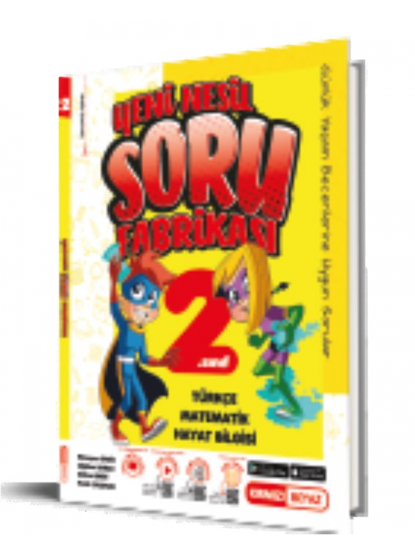 KIRMIZI BEYAZ YAYINLARI 2.SINIF YENİ NESİL SORU FABRİKASI…