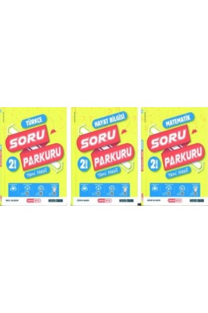 KIRMIZI BEYAZ YAYINLARI 2.SINIF SORU PARKURU SORU BANKASI SETİ 3 KİT…