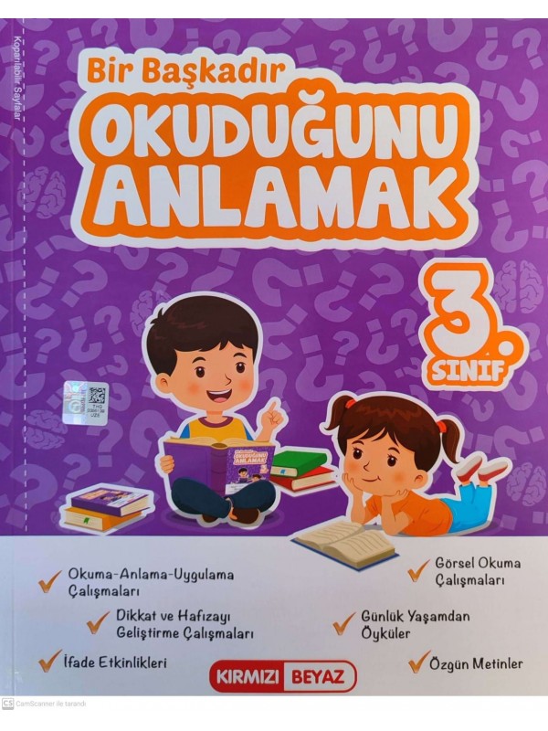 KIRMIZI BEYAZ YAYINLARI 3.SINIF BİR BAŞKADIR OKUDUĞUNU ANLAMAK…
