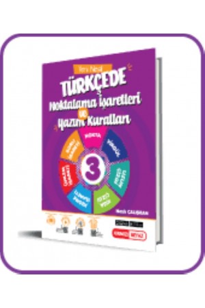KIRMIZI BEYAZ YAYINLARI 3. SINIF TÜRKÇEDE NOKTALAMA İŞARETLERİ YA…