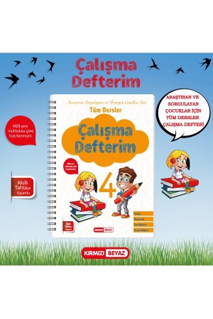 KIRMIZI BEYAZ YAYINLARI 4. SINIF ÇALIŞMA DEFTERİ…