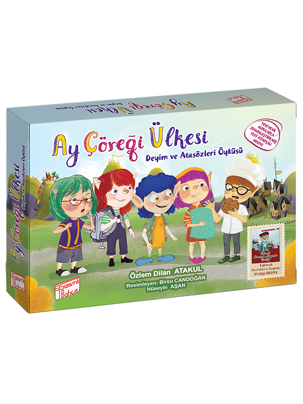 AY ÇÖREĞİ ÜLKESİ'NDE ATASÖZLERİ VE DEYİMLER  - POSTER HEDİYELİ-…