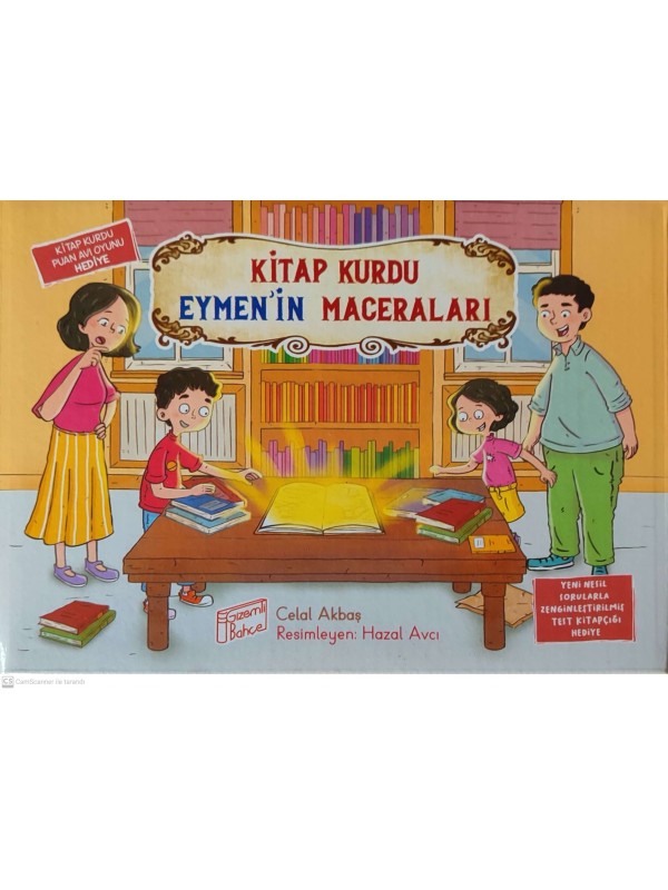 KİTAP KURDU EYMEN'İN MACERALARI  - POSTER HEDİYELİ -…