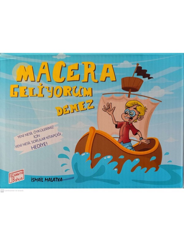MACERA GELİYORUM DEMEZ…
