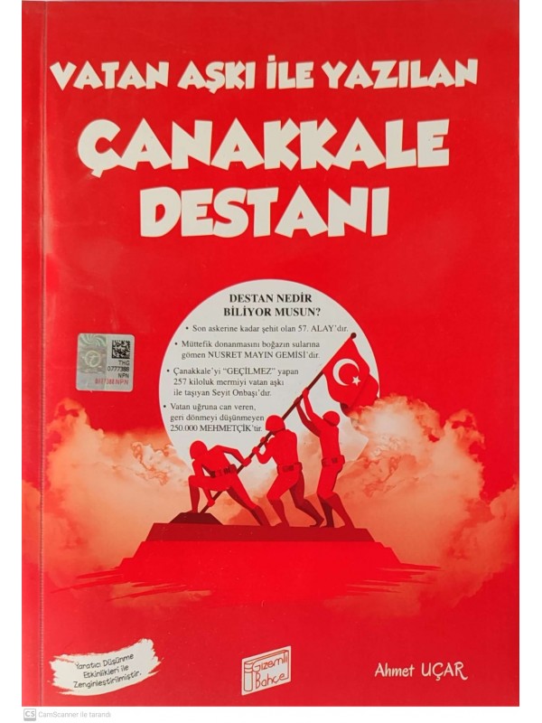 VATAN AŞKI İLE YAZILAN ÇANAKKALE DESTANI…