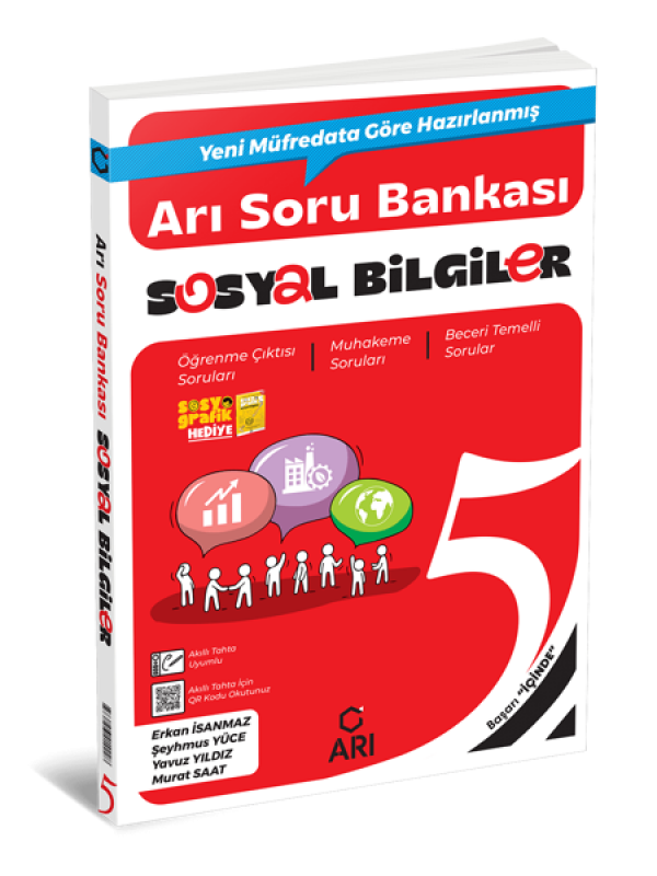 ARI YAYINLARI 5. SINIF  SOSYAL BİLGİLER SORU BANKASI…
