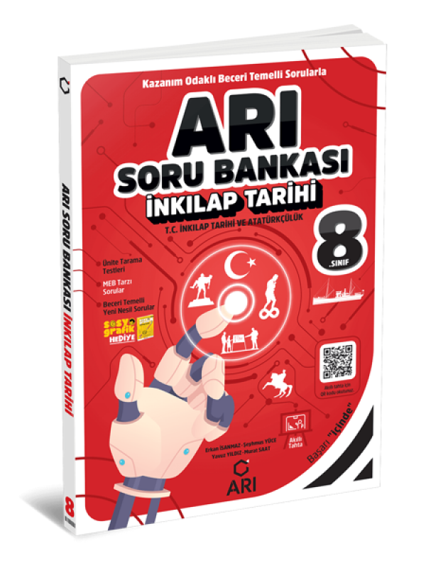 8. SINIF İNKILAP TARİHİ ARI SORU BANKASI  + Grafik kitabı…